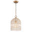 Elegant Crystal Lantern Chandelier 