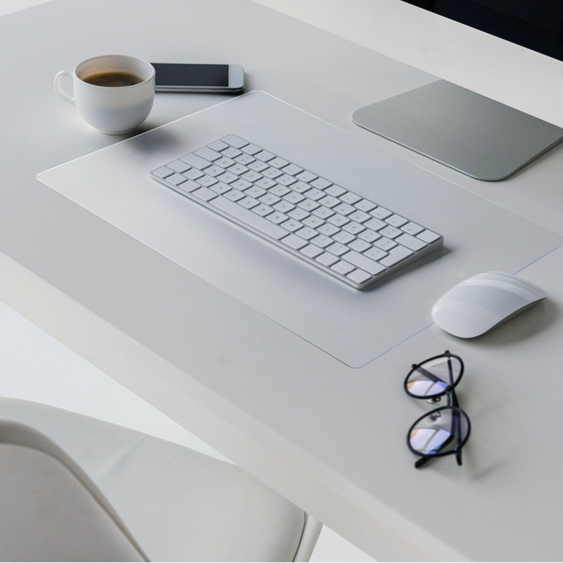 Bedelia Desktex Anti-Static Vinyl Rectangular Desk Pad - 20" x 36"