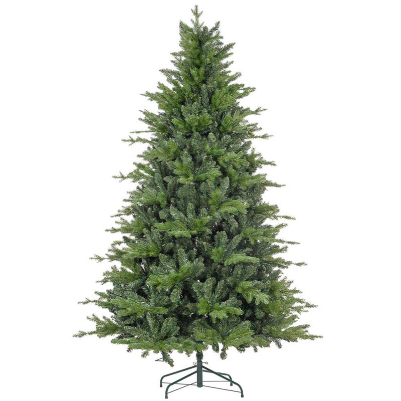 Hinged Xmas Tree with Foldable Metal Stand