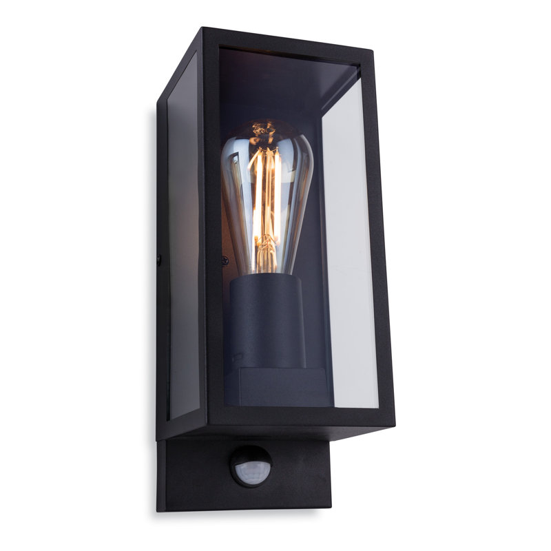 Matte Black 11.02cm H Outdoor Flush Mount