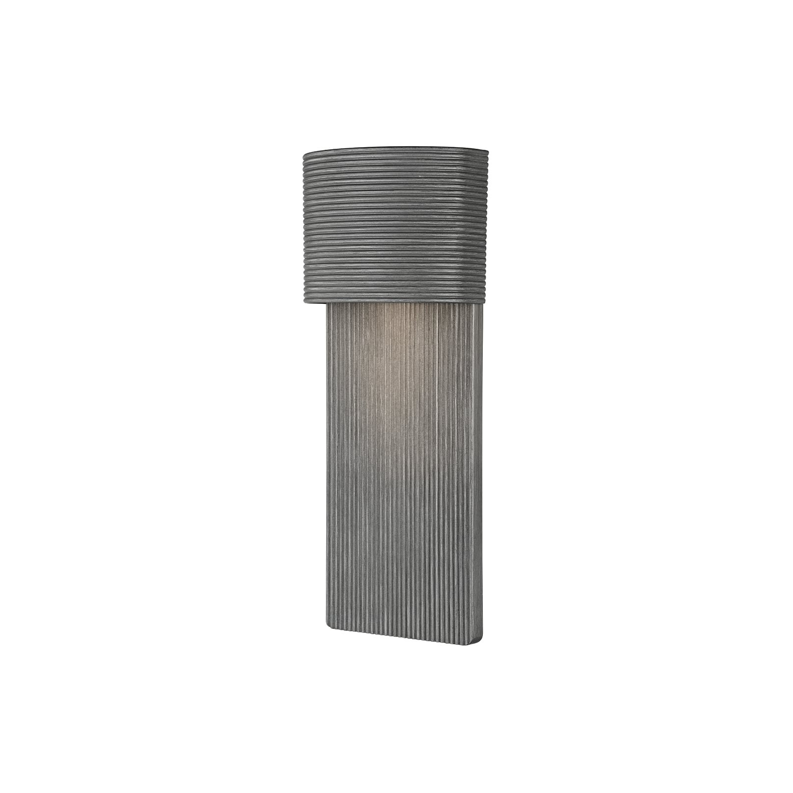 Tempe 1 Light Wall Sconce, Graphite, 17" H x 6.75" W x 3.5" D