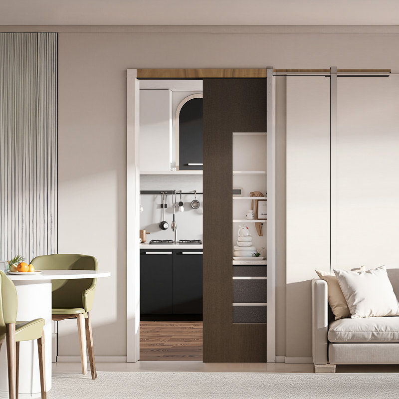 Ensemble de cadre de porte à gousset pour porte de 24 à 36 po de largeur, H 80 po x l 32 po x P 3 po