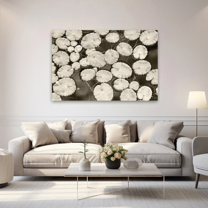 Motifs dans l'étang, H 40 po x l 60 po
