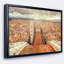 «Florence View from Duomo Cathedral», reproduction de photo sur toile tendue encadrée-26683057