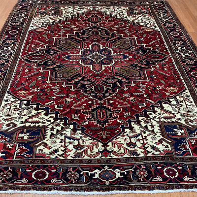 Tapis en laine fait à la main Heriz Herat