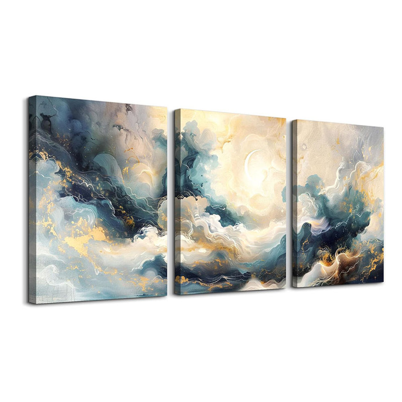 3 Piece Wrapped Canvas Set