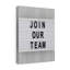 Join Our Team - Wrapped Canvas Print-1067200503