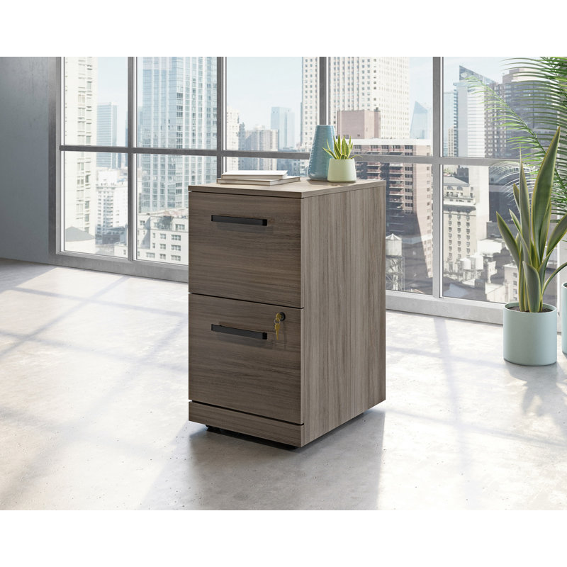 Harriss 2 Drawer Mobile File Ua Ne, Hudson Elm
