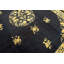 Wool Rectangle Blue Hand Knotted Pile 1920s Antique Chinese Rug