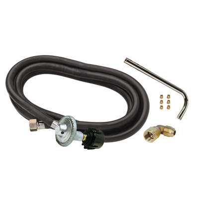 Charbroil Medallion Series Custom Fit 4, 5, & Side Burner Built-in Grill Liquid Propane Conversion Kit - Fits 463277519/HBL10170, 463278519/HBL10165, & 463670619/HBL10167