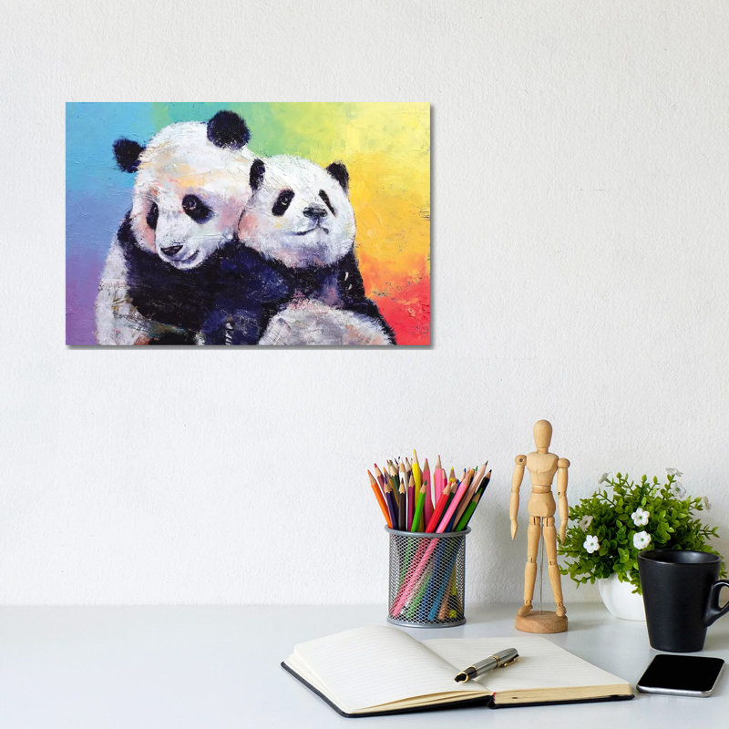 Lucia Heffernan - Print on Canvas, 20.32 cm H x 30.48 cm W, Black Framed