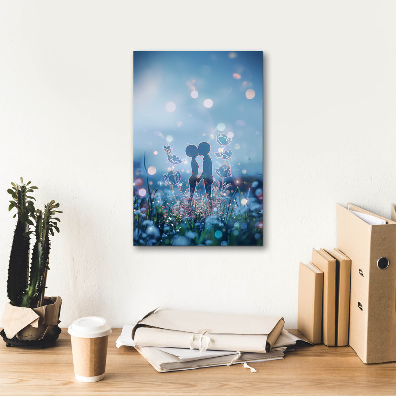 «Dakota Fields» par r3darch0n, art mural sur toile, H 18 po x l 12 po x P 0,75 po