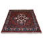 Tapis oriental rouge / bleu marine en laine et coton 1 pi 1 po x 2 pi 1 po Rukmani