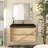 Angela 35.33'' Single Bathroom Vanity with Quartz Top-97827212