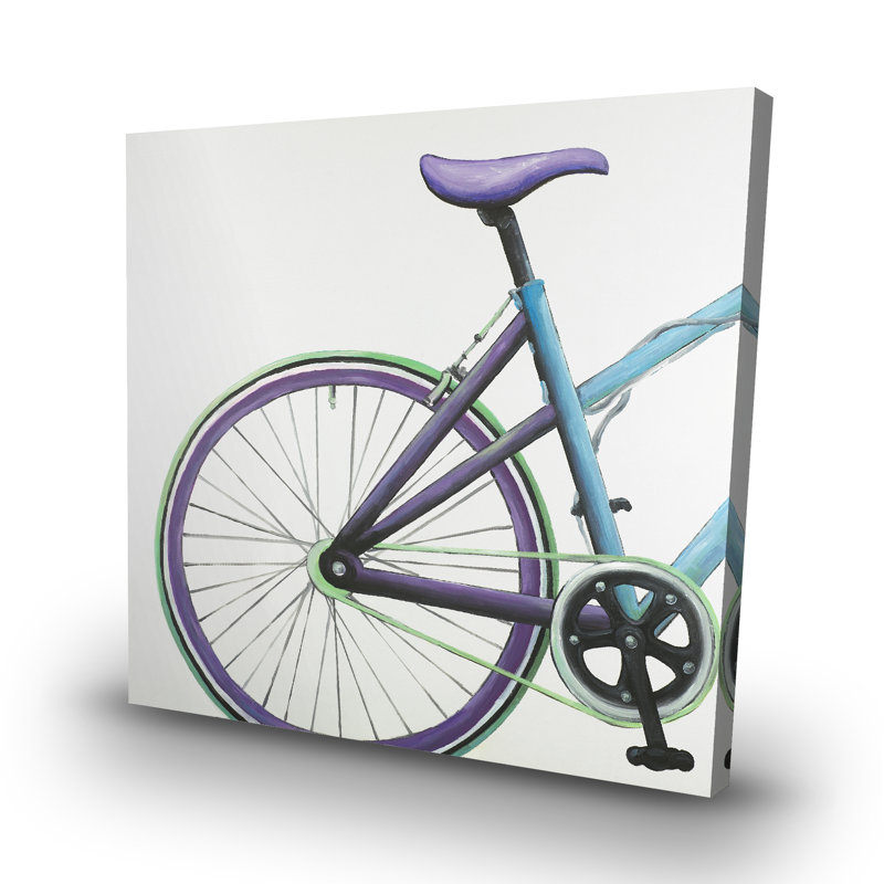 bike - 32"x32" art on canvas