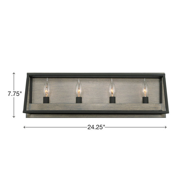 4 - Light Dimmable Vanity Light