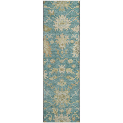Premium Machine Washable Gurubaksh AMF1150 Global Rug