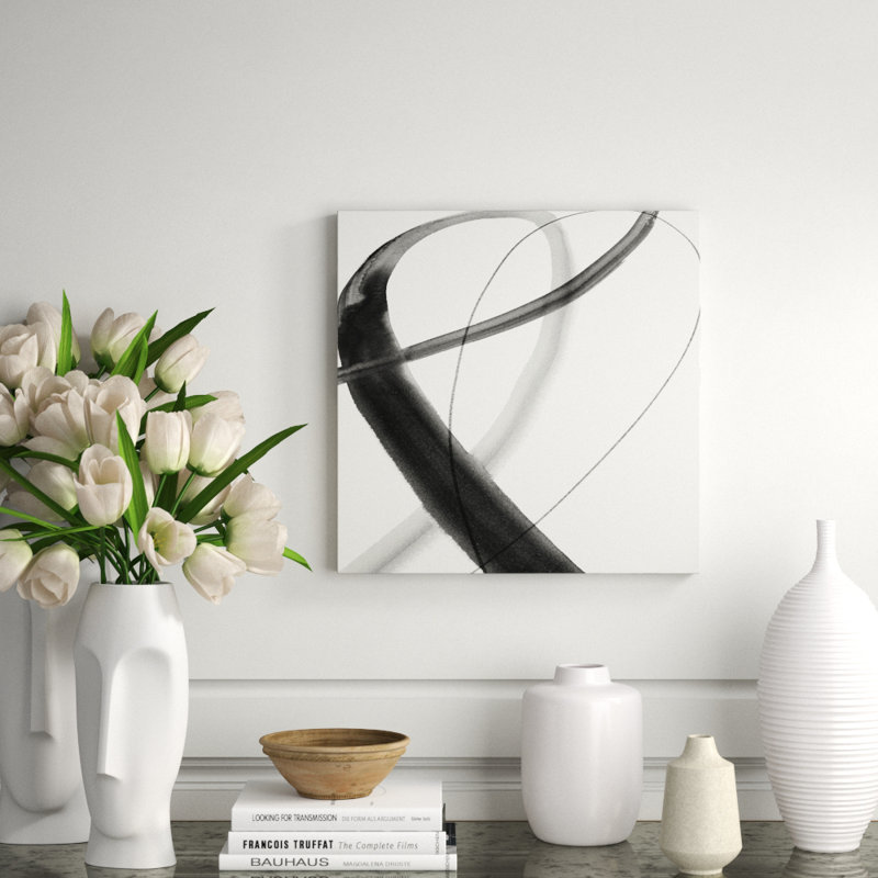 Heartbeat Note IV Print by Barclay Butera, Glass Coat, 20" H x 20" W x 1.5" D