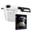 Vitavit Premium Pressure Cooker 4.8 Quart With The World Of Pressure Cooking Cookbook-706357496