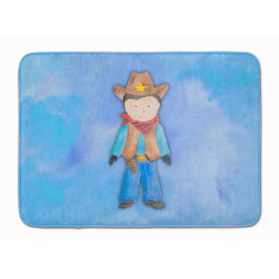 Wyatt Memory Foam Non-Slip Bath Rug