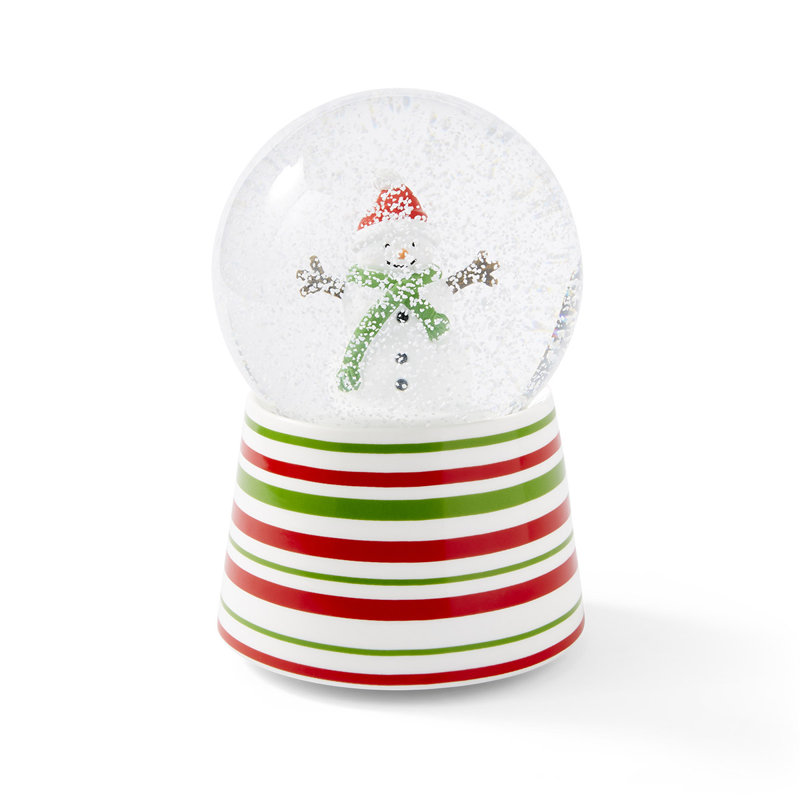 Boule à neige avec bonhomme de neige