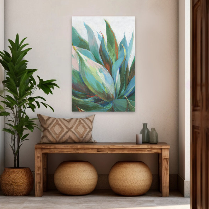 Agave et plante d'agave, H 48 po x l 32 po