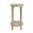 Martha Stewart Harley  Round End Table with Cane Detail