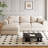 108" Boneless Couch for Living Room, Compression Cloud Couch with L-Shape Ottoman, Deep Seat Corduroy Modular Sectional Sofa, No Assembly Required (Beige, 3 Seater + Ottoman)-1854844662-1854844659-1854844658
