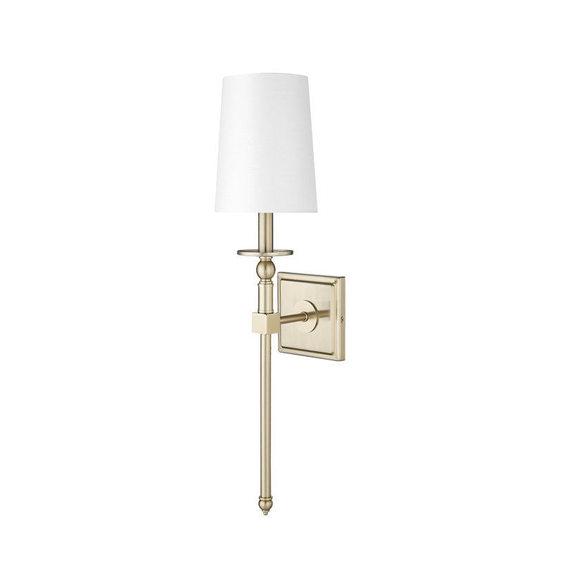 Jaceyon 26" Tall 1 - Light Wall Sconce, Modern Gold