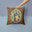 Coussin décoratif intérieur/extérieur doberman