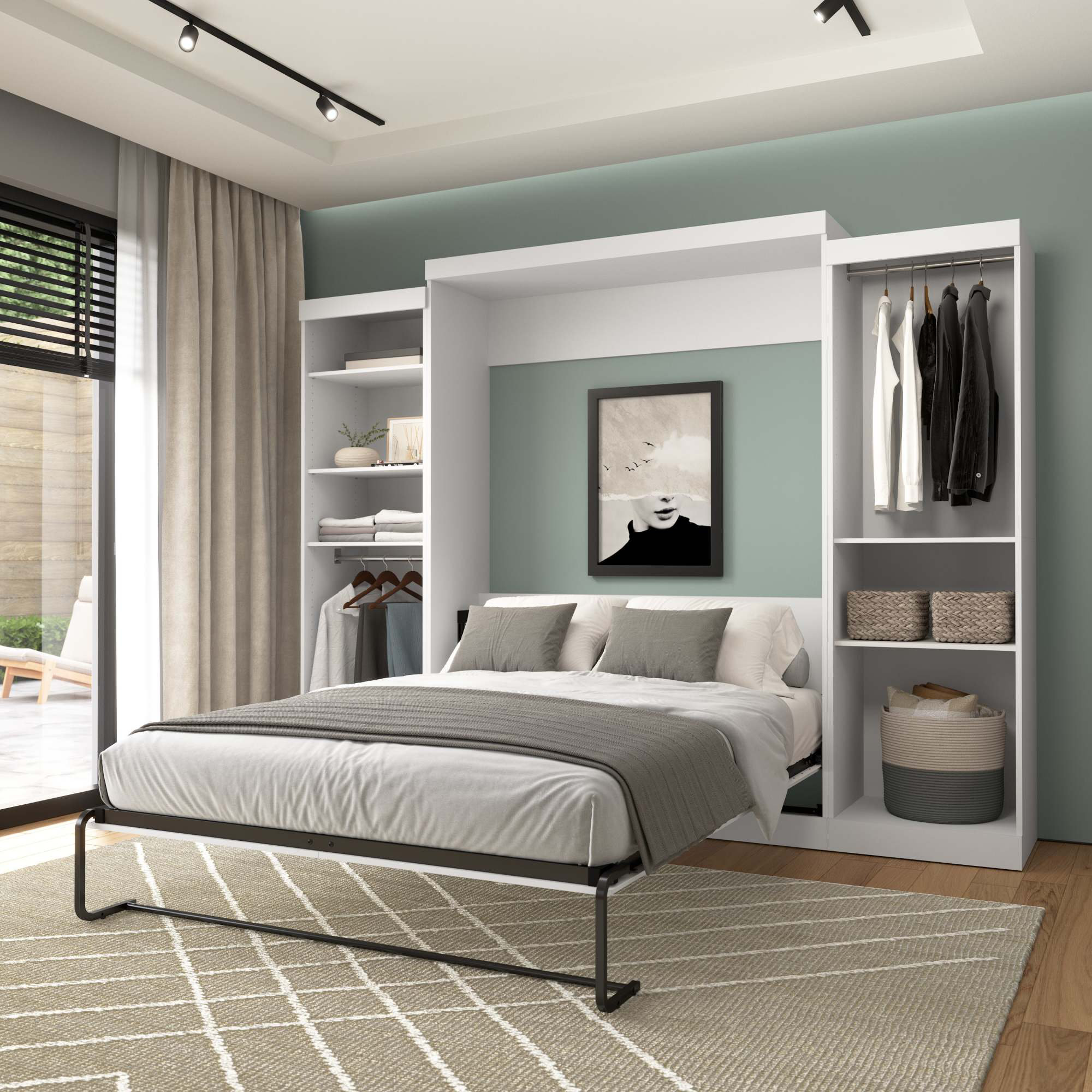 Lark Manor Arthor Metal Murphy Bed | Wayfair