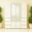 Elise Modular Wood Closet System With Mirror