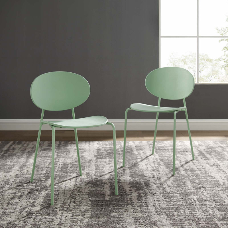 Palette Dining Side Chair by Modway, Green