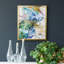 Toile encadrée «Like an Iris I» de qualité supérieure - prête à être accrochée-42102476-42102479