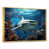 Gold Floater Framed