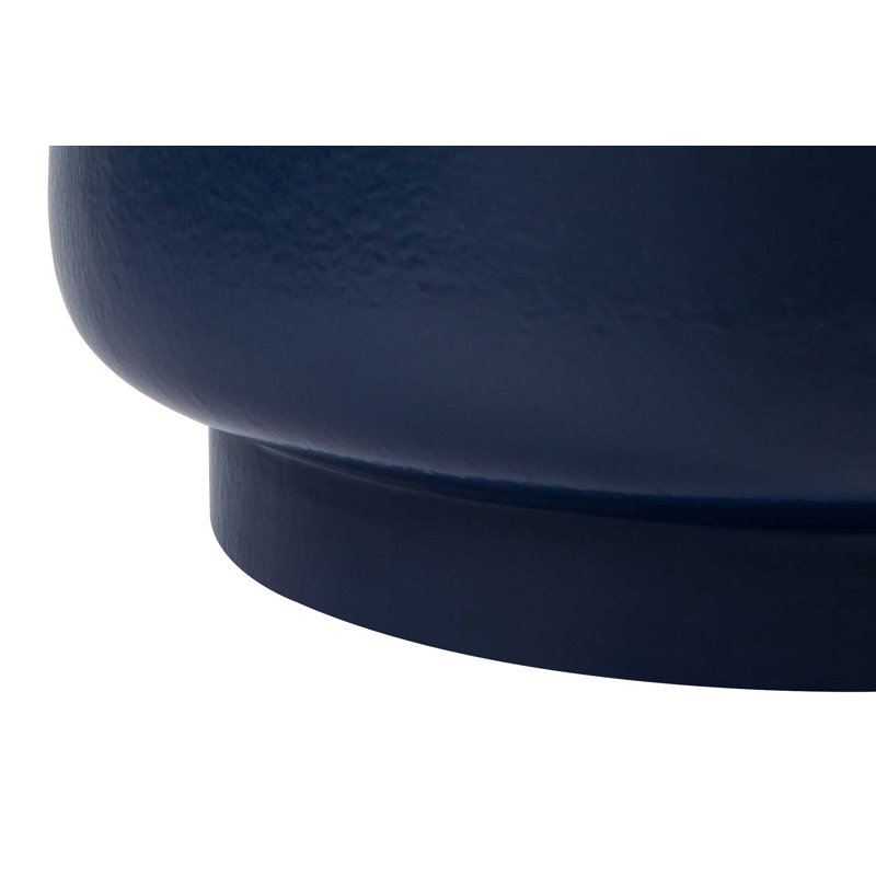 Provenance Signature Outdoor Round Side Table, Indigo, 18", Indigo