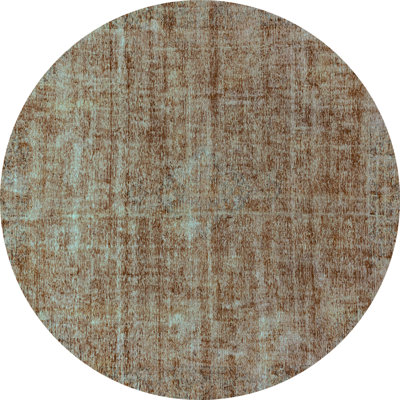 Tapis turquoise lavable à la machine Xintong Abstract 2172