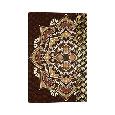 Mandala Weave II by Kimberly Allen - Wrapped Canvas Print
