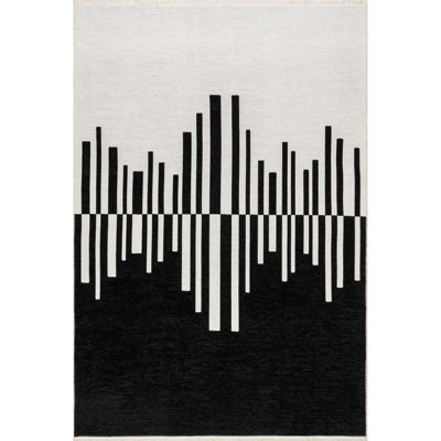 Olea Abstract Machine Washable Area Rug