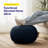 Round Pouf Foot Stool Ottoman By-130119393