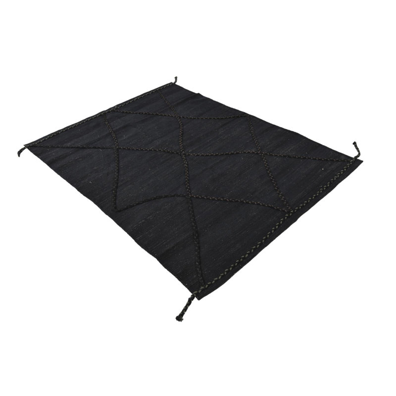 Tapis noir Jessen