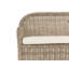 Chilson 150cm Wide Curved Wicker Patio Sofa with Cushions-201337096