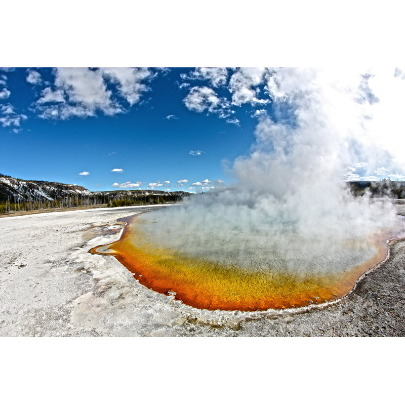 Parc national de Yellowstone par Stefanie - photographie sur toile tendue, H 8 po x l 12 po