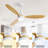 Kaelun 52'' Ceiling Fan with Light Kit