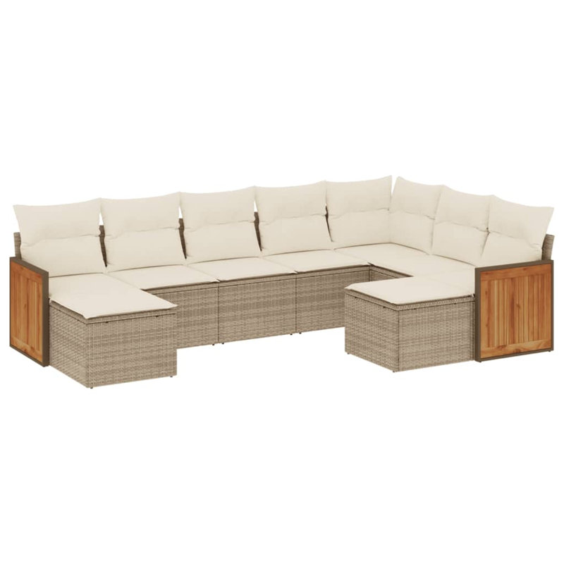 Ensemble de canapé de jardin Vidaxl