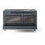 ILVE Nostalgie II Noblesse 60 in Dual Fuel Range, 9 Burner, Griddle-845906348-845906353