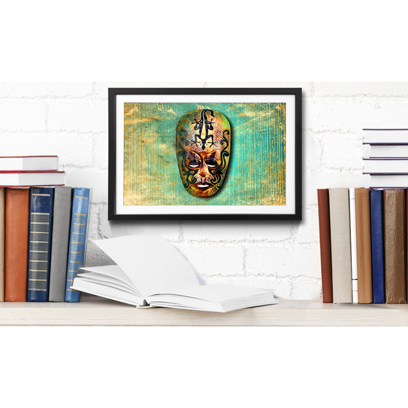 African Signs - Single Picture Frame Print, 40cm H x 60cm W
