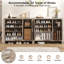 Armoire de rangement pour chaussures 24 paires avec tablettes réglables-614351516