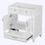 Meuble-lavabo de salle de bain sans lavabo supérieur, avec portes à fermeture douce-954836719
