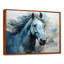 «Blue Horse Vibrant Blue Equine I», art mural grand cheval-2063894785-2029298919